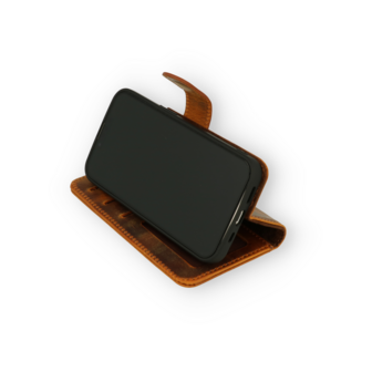 iPhone 12 Pro Max Bruin - Lederen Book Case
