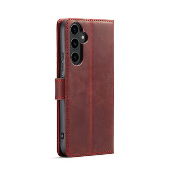 Samsung A54 5G Crimson Red - Lederen Book Case