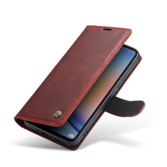 Samsung A54 5G Crimson Red - Lederen Book Case
