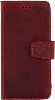 Samsung A71 Rood - Lederen Book Case