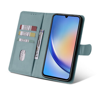 Samsung A15 5G - Blauw - 2 in 1 Book Case