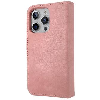 Samsung A15 - Roze - 2 in 1 HQ Book Case met Extra Vakken