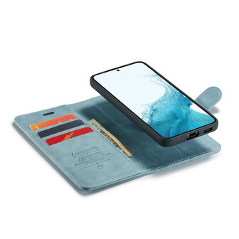 Samsung A15 - Aqua Blue - 2 in 1 Book Case