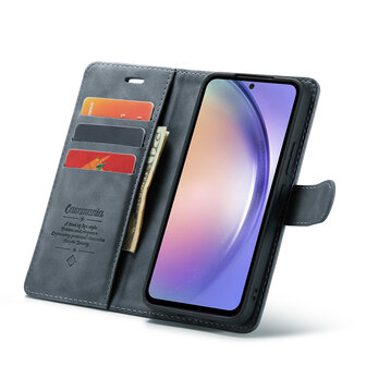 Samsung A15 - Shadow Gray - 2 in 1 Book Case