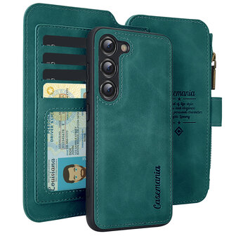 Samsung A15 - Emerald Green - 2 in 1 Book Case met Rits