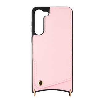 Samsung S23 Plus Roze - Back Cover met Bandje