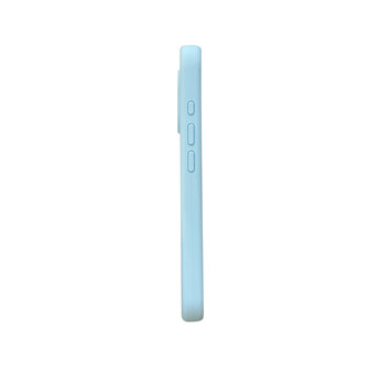 iPhone 16 - Licht Blauw - Zachte MagSafe Liquid Case