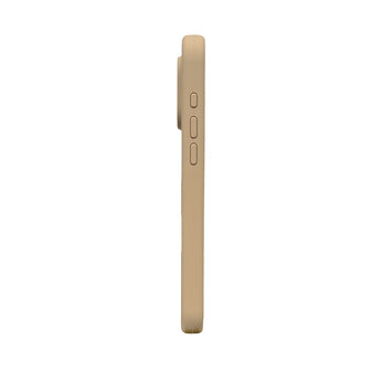 iPhone 16 Pro - Bruin - Zachte MagSafe Liquid Case