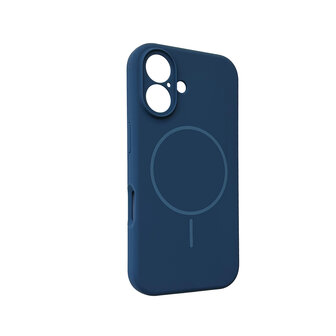 iPhone 16 Plus - Blauw - Zachte MagSafe Liquid Case