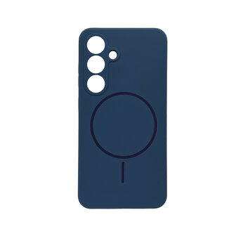 Samsung S25 Plus - Blauw - Zachte MagSafe Liquid Case