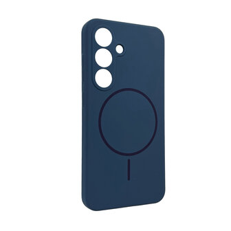 Samsung S25 Plus - Blauw - Zachte MagSafe Liquid Case