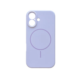iPhone 16 Plus - Paars - Zachte MagSafe Liquid Case