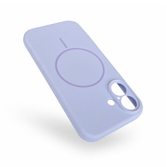 iPhone 16 Plus - Paars - Zachte MagSafe Liquid Case