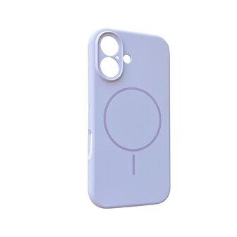 iPhone 16 Plus - Paars - Zachte MagSafe Liquid Case