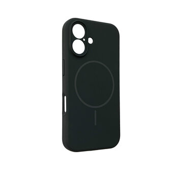 iPhone 16 - Zwart - Zachte MagSafe Liquid Case