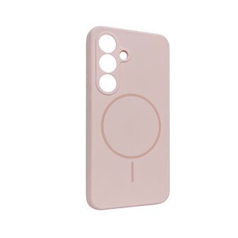 Samsung S25 Plus - Roze - Zachte MagSafe Liquid Case
