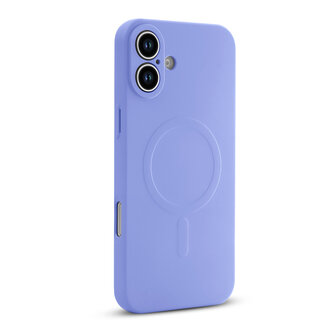 iPhone 16 Plus - Paars - Camera Siliconen MagSafe Back Cover