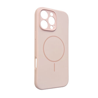 iPhone 16 Pro - Roze - Zachte MagSafe Liquid Case