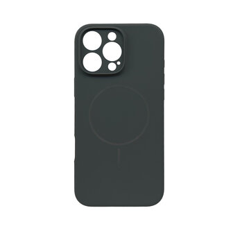 iPhone 16 Pro - Grijs - Zachte MagSafe Liquid Case