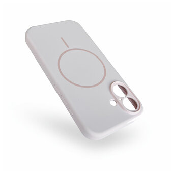 iPhone 16 - Roze - Zachte MagSafe Liquid Case