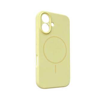 iPhone 16 - Geel - Zachte MagSafe Liquid Case