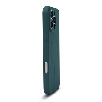 iPhone 16 Pro Max - Groen - Camera Siliconen MagSafe Back Cover