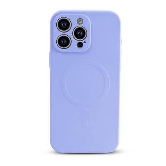 iPhone 16 Pro Max - Paars - Camera Siliconen MagSafe Back Cover