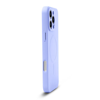 iPhone 16 Pro Max - Paars - Camera Siliconen MagSafe Back Cover