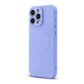 iPhone 16 Pro Max - Paars - Camera Siliconen MagSafe Back Cover