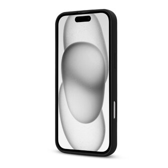 iPhone 16 Plus - Zwart - Camera Siliconen MagSafe Back Cover