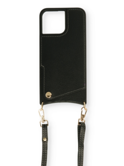 iPhone 11 Pro Max Zwart - Back Cover met Bandje