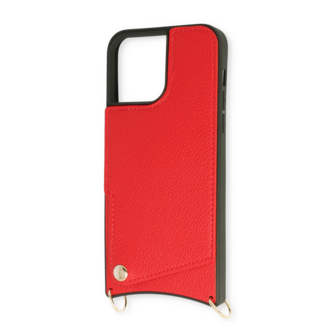 iPhone 11 Pro Max Rood - Back Cover met Bandje