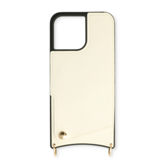 iPhone 11 Pro Max Wit - Back Cover met Bandje