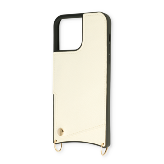 iPhone 11 Pro Max Wit - Back Cover met Bandje