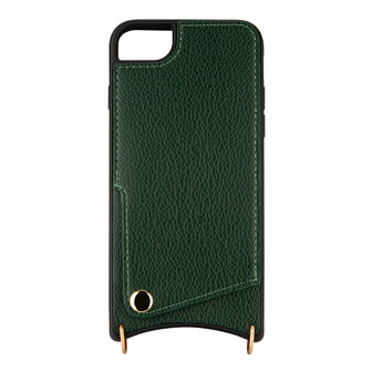 iPhone SE (2022 / 2020) - iPhone 7 &amp;amp; 8 Groen - Back Cover met Bandje