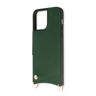 iPhone 11 Pro Max Groen - Back Cover met Bandje