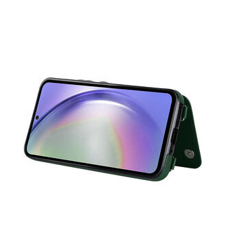 iPhone 16 Plus - Groen - Back Cover met Koord
