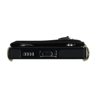 Samsung S24 Zwart - Back Cover met Koord
