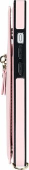 iPhone 15 Roze - Back Cover met Koord