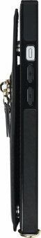iPhone 15 Zwart - Back Cover met Koord
