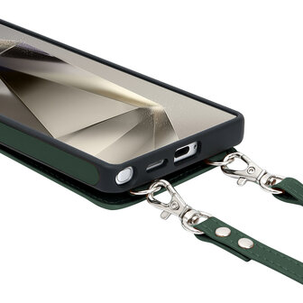 Samsung S25 Ultra - Groen - Back Cover met Koord