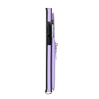 Samsung S24 Ultra Paars - Back Cover met Koord