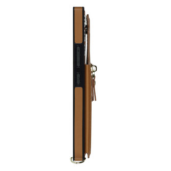Samsung S24 Bruin - Back Cover met Koord