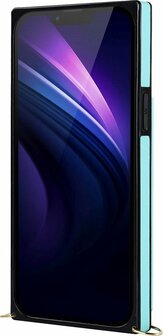iPhone 14 Pro Max Turquoise - Back Cover met Koord