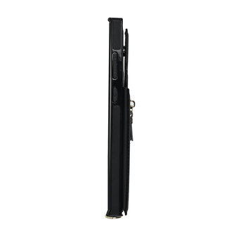 Samsung S24 Ultra Zwart - Back Cover met Koord