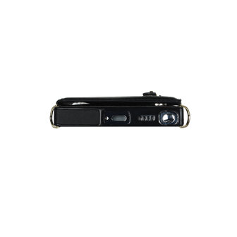 Samsung S24 Ultra Zwart - Back Cover met Koord