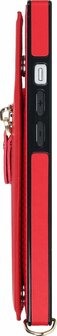 iPhone 15 Rood - Back Cover met Koord