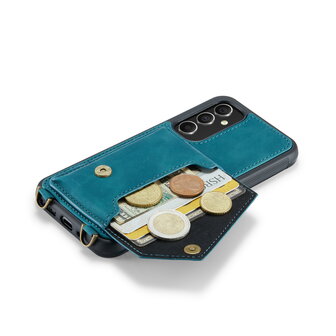 Samsung A14 Emerald Green - Back Cover met Koord
