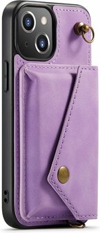 iPhone 13 Mini Bright Lila - Back Cover met Koord