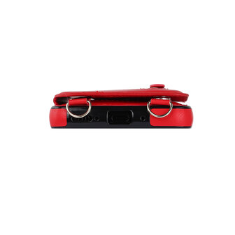 Samsung A14 Rood - Back Cover met Koord
